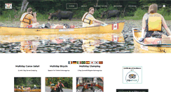 Desktop Screenshot of algonquinparkcanoetrips.com